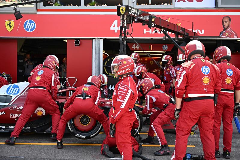 F1 Monaco gara Leclerc pitstop
