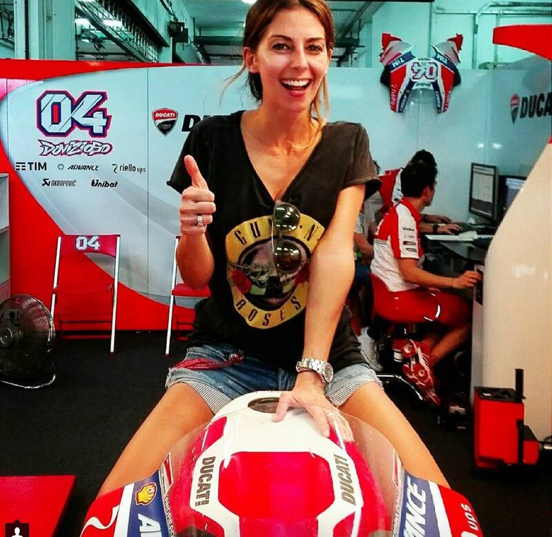 Alessandra Rossi, la fidanzata di Dovizioso in foto 1