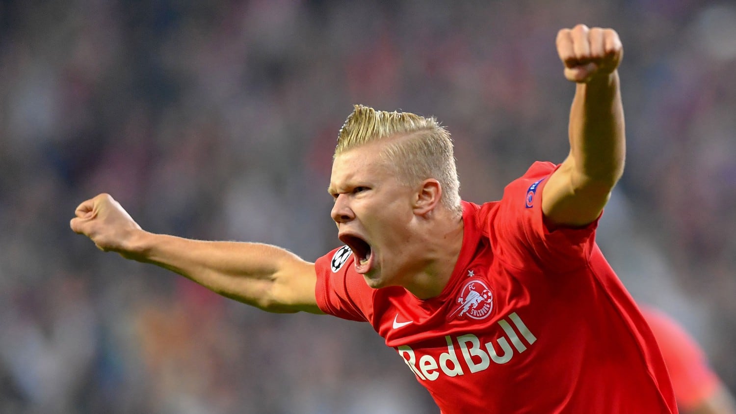 Champions, Haland da record: 3 gol all'esordio e 17 centri in stagione