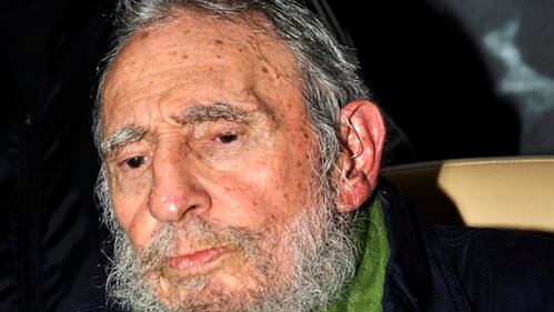 Fidel Castro all'inaugurazione del Centro culturale dell'Havana 2