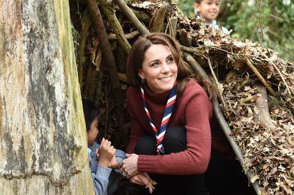 Kate Middleton tra gli scout: foto 3