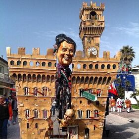 Carnevale di Viareggio, Renzi il soggetto preferito 1