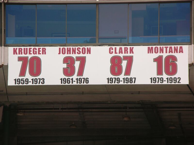 Numeri ritirati 49ers