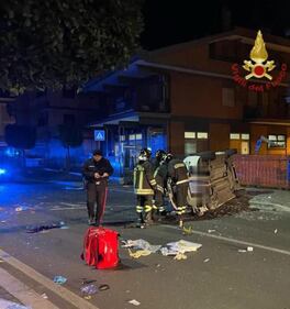 Incidente mortale nella notte in provincia di Roma 2