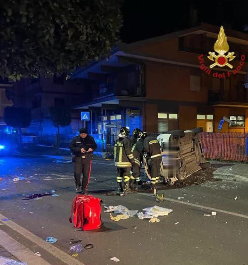 Incidente mortale nella notte in provincia di Roma 2