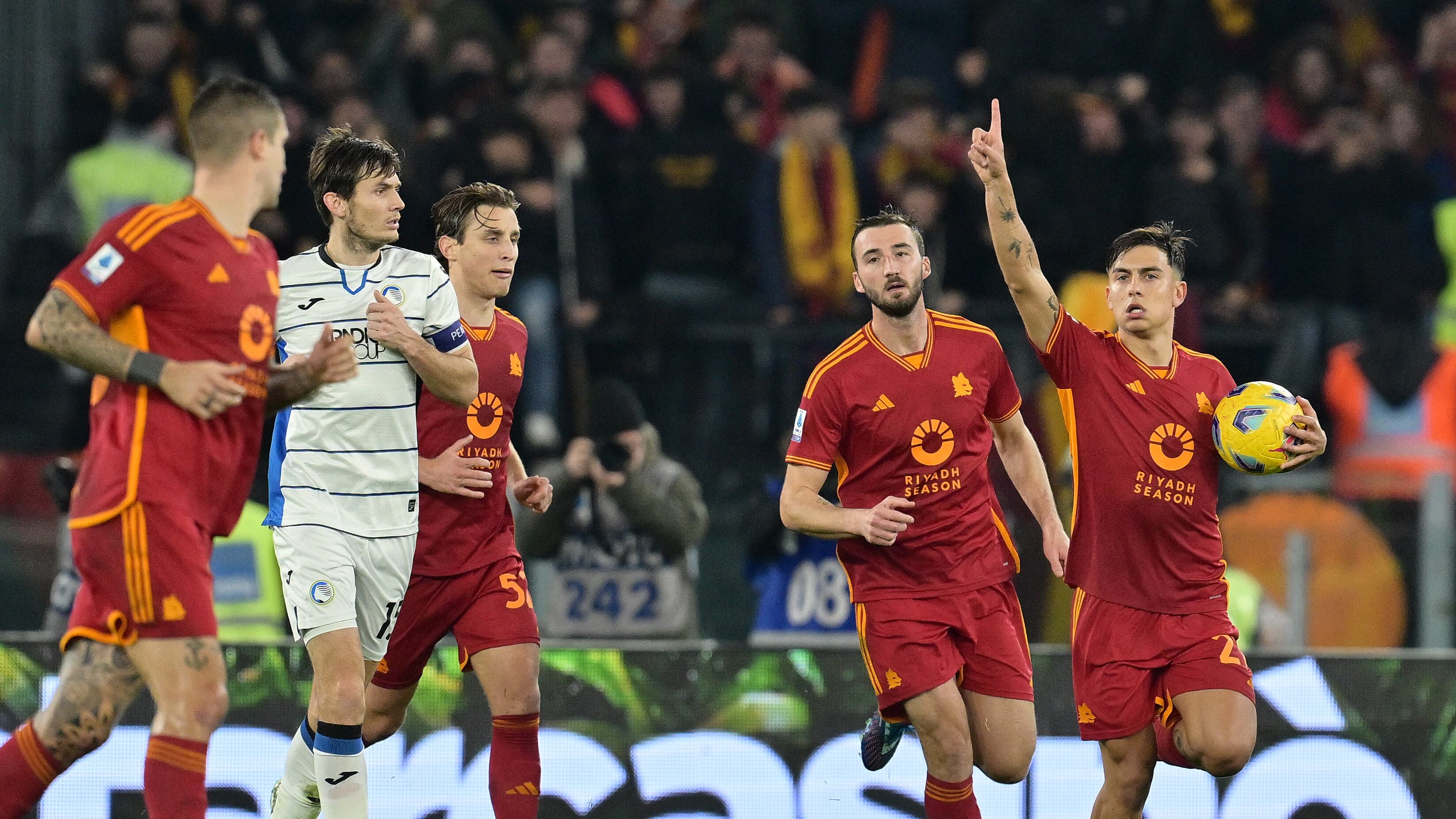 Roma e Atalanta non si fanno male. La zona Champions resta "affollata"