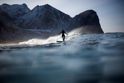 Norvegia, il surf ai confini del circolo polare artico 19