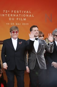 Elton John promuove "Rocket Man": foto 2