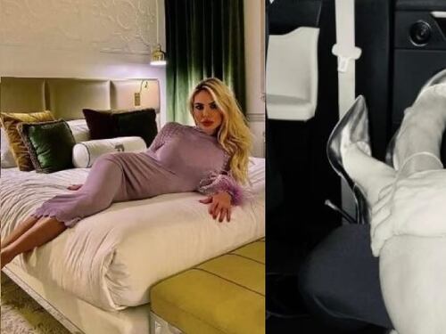 Il Rolex e la mano sulla gamba. La prima foto (sexy) di Ilary con Bastian
