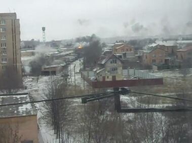 Ucraina, razzi a Kramatorsk 3