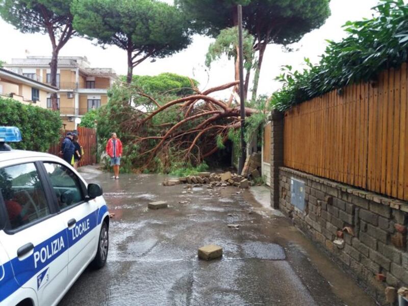 Bomba d’acqua su Anzio e Nettuno: molti danni e paura 3