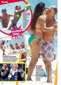 Massimo Ferrero beato tra le donne a Sabaudia 2