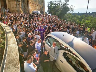 I funerali di Christopher Tomas Luciani 1