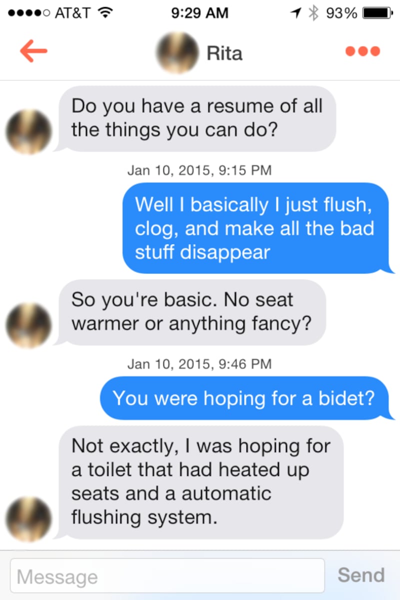 Oilet: il water che ha ricevuto 200 consensi su Tinder 15