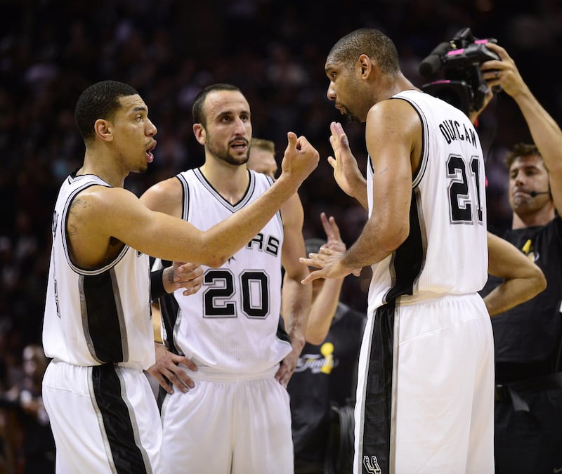 Ginobili 2013 Heat Spurs
