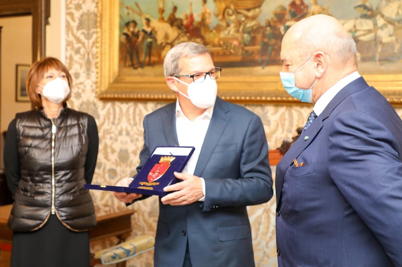 Il riconoscimento a Fausto Biloslavo 3