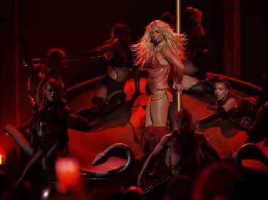 Britney Spears super-sexy sul palco a Las Vegas 3