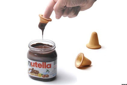Ecco il biscotto da dito per mangiare la Nutella 4
