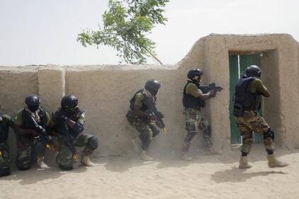 L'addestramento delle truppe in Ciad 2