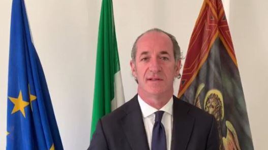 Zaia: "Se il Covid è ripartito è anche colpa del governo"