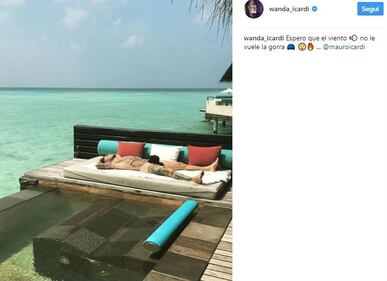 Wanda Nara e Mauro Icardi hot sui social: lui è nudo 3
