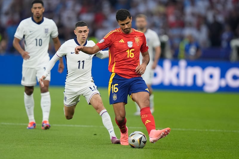 Rodri Spagna Inghilterra Euro 2024