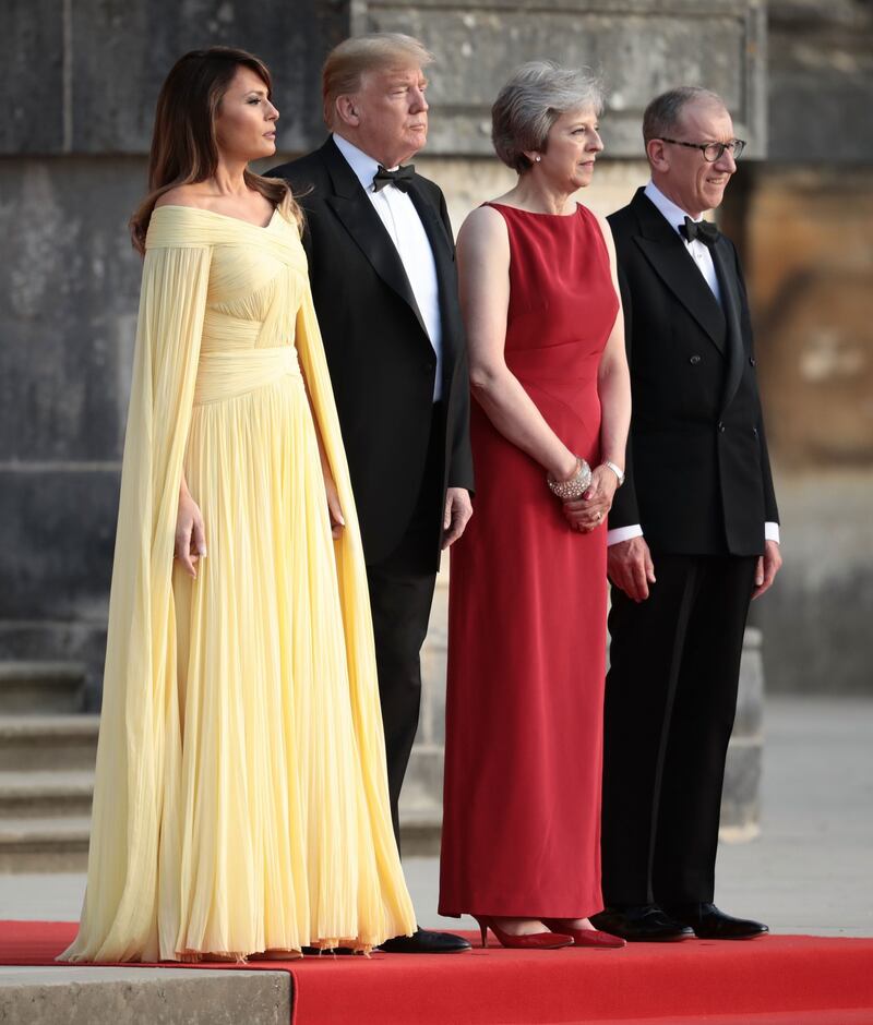 Melania Trump nel Regno Unito 3