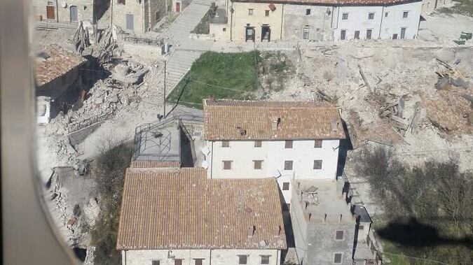 Il suolo si è abbassato fino a 50-70 centimetri