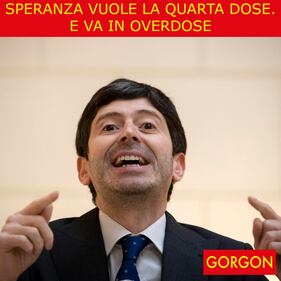 Ecco la satira del giorno. Speranza vuole la quarta dose 1