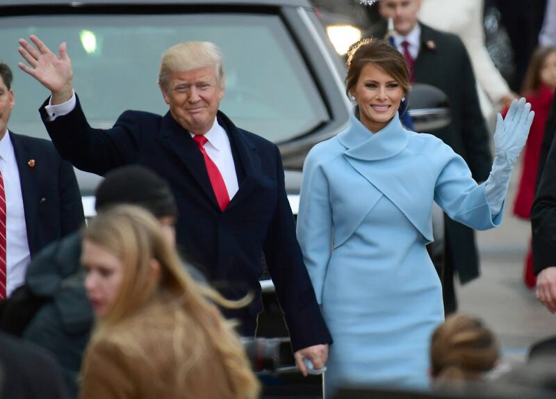 Melania e Donald Trump, coppia presidenziale 5