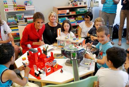 Melania Trump a Parigi 1