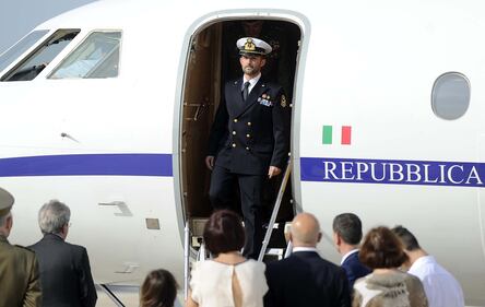 Salvatore Girone atterra a Roma 7