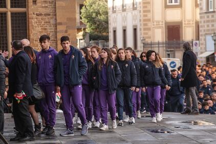 Il saluto di Firenze a Davide Astori 6