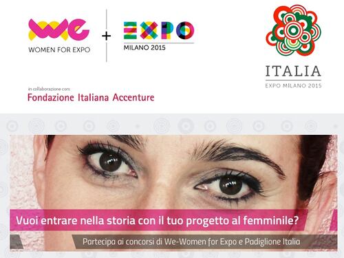 Expo in "rosa": due concorsi lanciati da Padiglione Italia