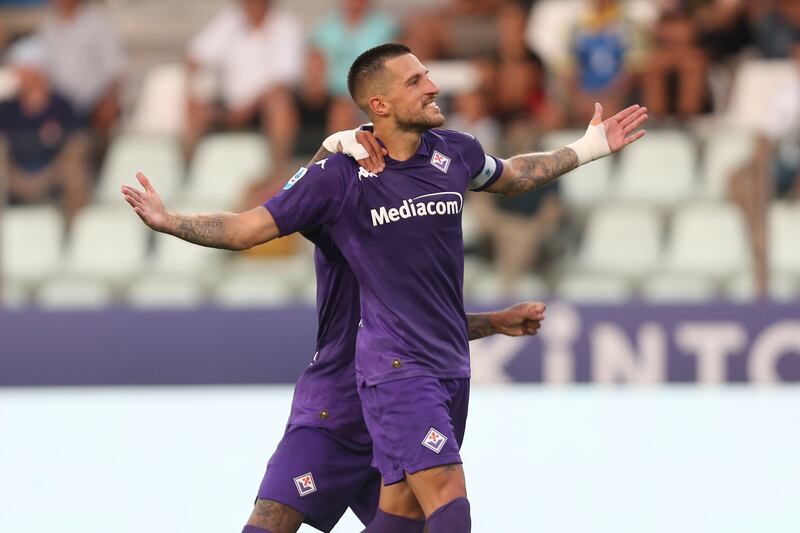 Biraghi celebrazione Parma Fiorentina