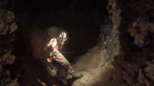 Il salvataggio della speleologa dall'Abisso Bueno Fonteno 5
