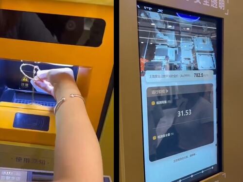 Vuoi vendere i tuoi gioielli in oro? All'estero si può fare al bancomat