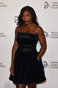 Serena Williams, seno in mostra alla Milano Fashion Week 16