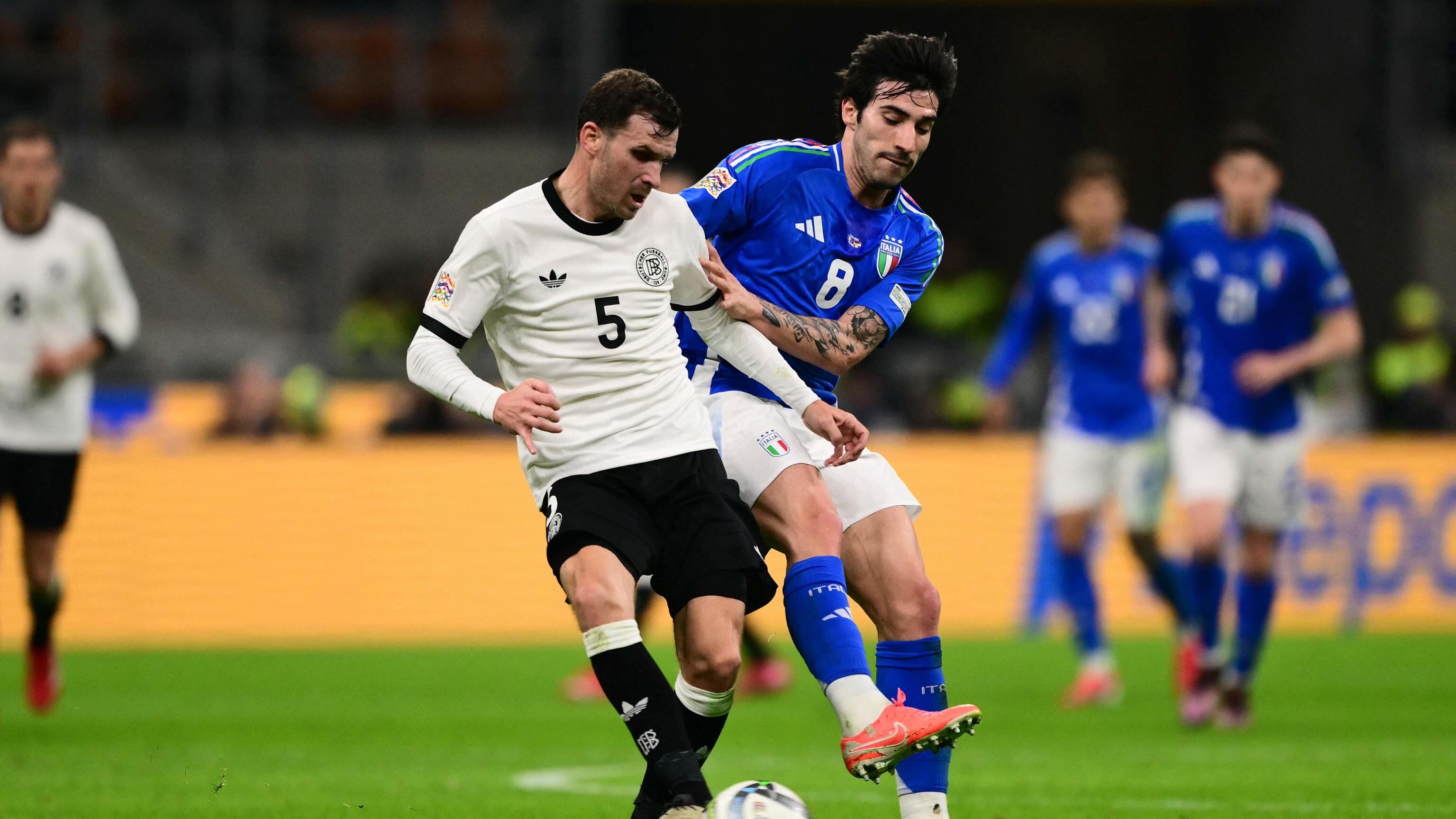 L'Italia non sa difendere. E la Germania sbanca San Siro nel Nations League