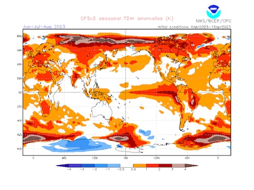Prepariamoci a un'estate da caldo record: cosa succede con El Niño