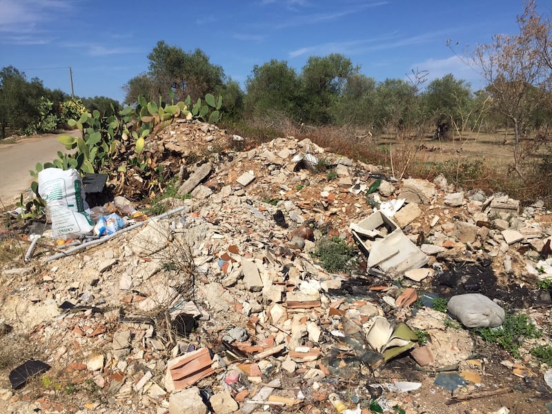Bitonto e le campagne nel degrado 4