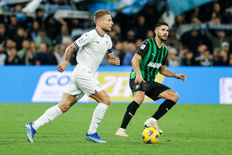 Immobile Sassuolo Lazio
