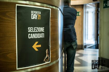 I candidati al Reporter Day 2