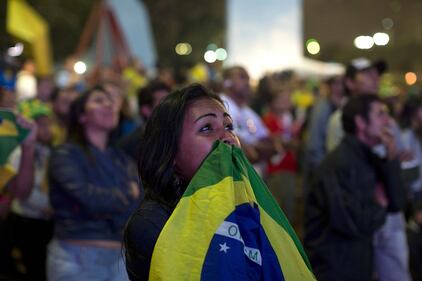 La disperazione dei tifosi brasiliani 14