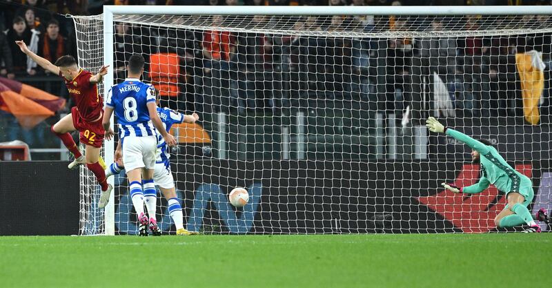 El Shaarawy gol Roma Real Sociedad