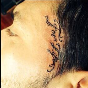 Pinilla si tatua il gol sbagliato contro il Brasile 3