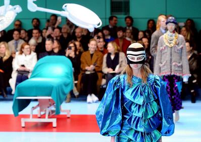 Gucci, la sfilata è nella sala operatoria 1