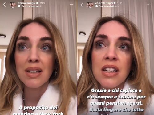 Chiara Ferragni in lacrime con i follower: "Un periodo davvero doloroso"