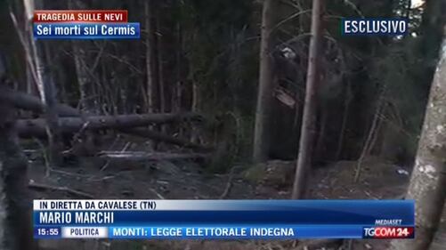 Trentino, tragedia sul Cermis. Le immagini del luogo dell'incidente 1