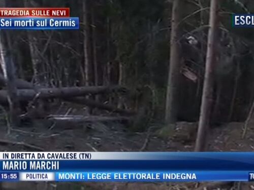 Cermis, il luogo dell'incidente